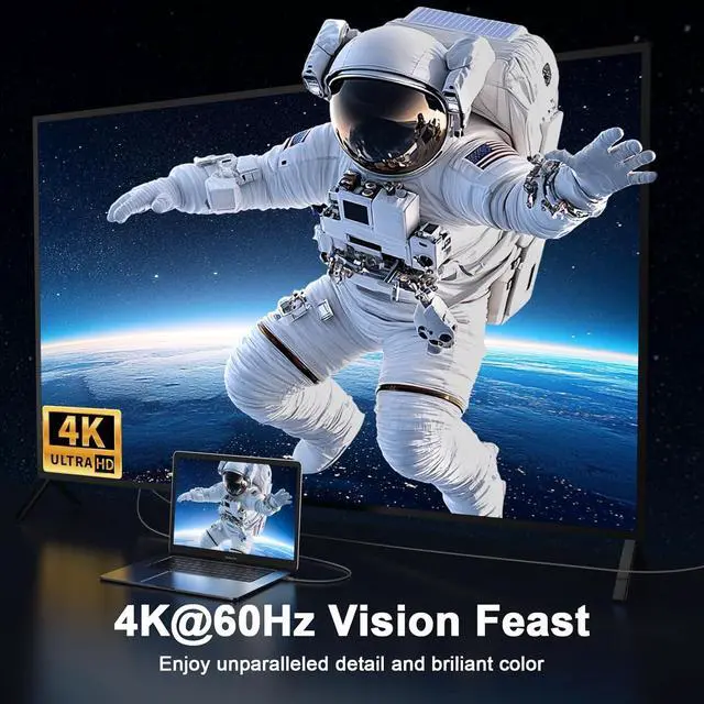 Alt view image 3 of 7 - USB C to HDMI Cable Adapter for iPhone 17 to TV [ MFi Certified] 1080P Type C Digital AV Adapter Cord with USB Charging Port Compatible for iPhone 17 16 15 Pro Max to HDTV Projector Monitor 6ft