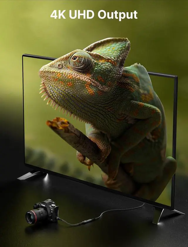 Alt view image 5 of 7 - Mini HDMI to HDMI Adapter 2Pack Mini HDMI Male to HDMI Female Cable with 4K 60Hz HDR 3D 18Gbps Compatible with Camera Camcorder Graphics Card Raspberry Pi Zero W Laptop Tablet-Black