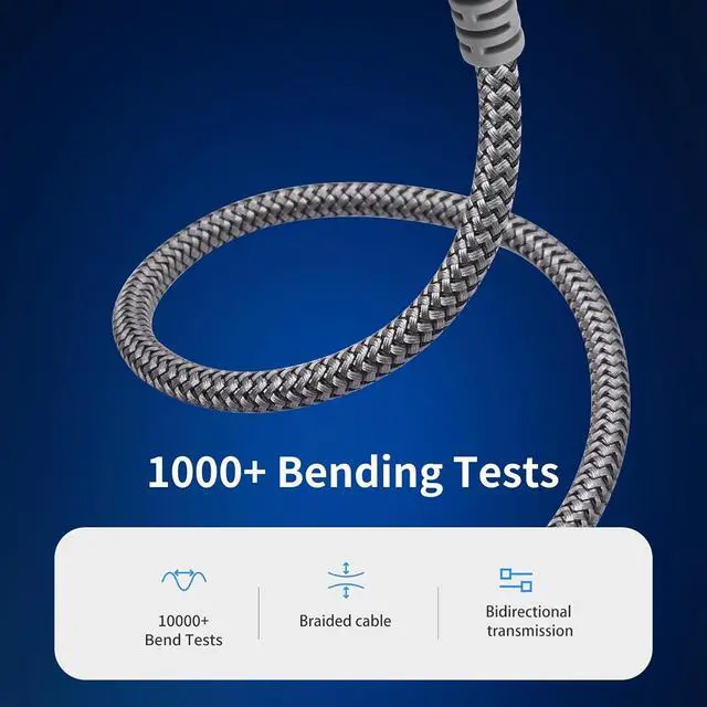 Alt view image 5 of 7 - 1/4 inch Headphone Extension Cable 6.35mm TRS Male to Female Stereo Cord Quarter Inch Guitar Cable Extender 6ft (2 Meters)