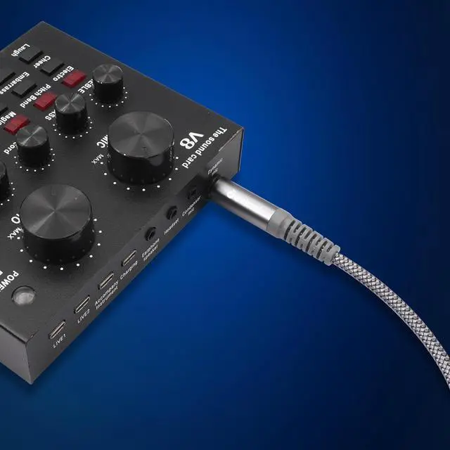 Alt view image 6 of 7 - 1/4 inch Headphone Extension Cable 6.35mm TRS Male to Female Stereo Cord Quarter Inch Guitar Cable Extender 6ft (2 Meters)