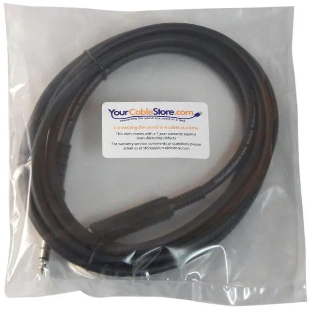 Alt view image 2 of 3 - 10 Foot 1/4 (6.3mm) Stereo Headphone Extension Cable