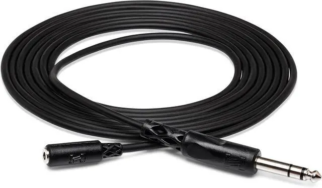 Main image of MHE-325-25 Feet 1/4 Inches M TRS to 1/8 Inches Mini F Extension Cable