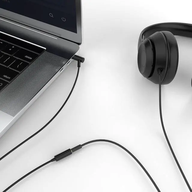 Alt view image 6 of 7 - Headphone Extension Cable Compatible with  QuietComfort QC45 QC35II QC35 QC25 NC700 Headphones 3.5mm Male to Female Stereo Audio Cable for Phone PS4 Switch Tablets (4ft)
