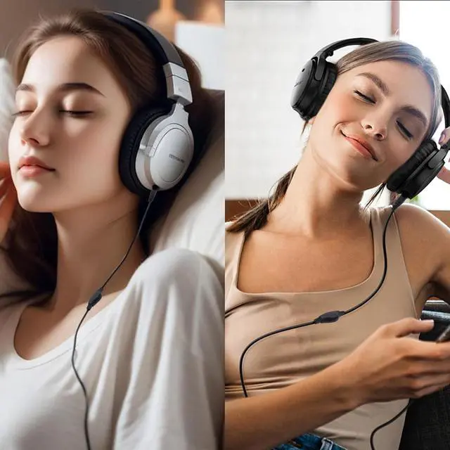 Alt view image 7 of 7 - 3.5mm Headphone Extension Cable with Volume Control Adjustment 3.5mm Male to Female TRS Stereo Audio Extension Cord Wire for Headset Smartphones Tablets-1.2M/3.9FT-2Pcs