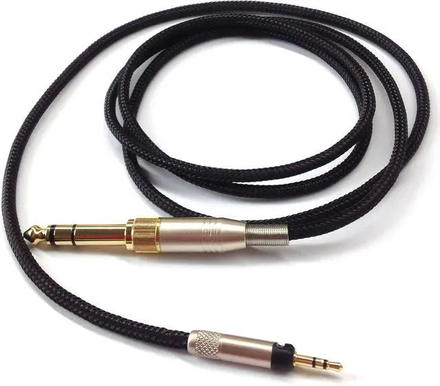 Alt view image 7 of 7 - Replacement Audio Upgrade Cable Compatible with Sennheiser HD598 HD598Cs HD560s HD598SE HD620S HD400PRO HD599 HD569 HD579 HD505 Headphones 1.5meters/4.9feet