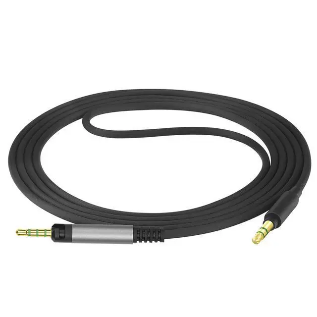 Alt view image 2 of 6 - Geekria Audio Cable Compatible with ATH ATH-M70x/M60x/M50x /M40x M50xrd M50xwh Headphones 2.5mm Aux Replacement Stereo Cord (4 ft/1.2 m)