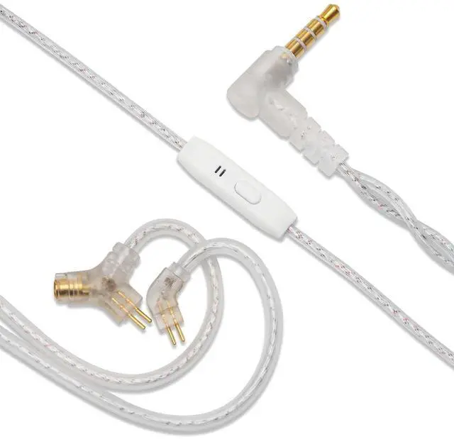 Main image of Kinera in Ear Monitor Headphone Cable IEM Cable 3.5mm Earphone Extension Cords Super-Cardioid Microphone for Gaming Livestreaming Calling Headphone(2pin 0.78mm 3.5mm)