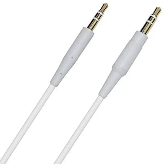 Main image of QC45 Audio Cord Replacement 2.5mm Stereo Jack Cables for  On-Ear 2 OE2i QuietComfort45 QC25 QC35II QC35 Soundlink SoundlinkII SoundTrue NC700 Headphones(White)
