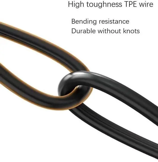 Alt view image 5 of 5 - Replacement Aux Cable Cord Wire 3.5mm to 2.5mm for  NC700 QuietComfort QC25 QC35 QC35II QC45 Headphones (No Mic) (Black)