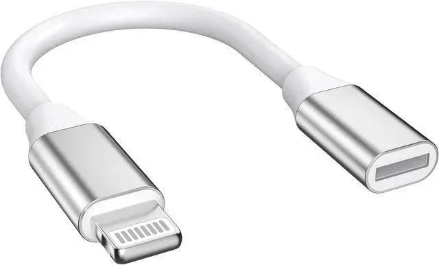 Main image of [ MFi Certified] 9cm Lightning Male to Lightning Female Charger Adapter iPhone Extension Charging Adapter Cable Cord Connector Converter Dongle Compatible with iPhone 14 13 12 11 XS XR X 8 7 6