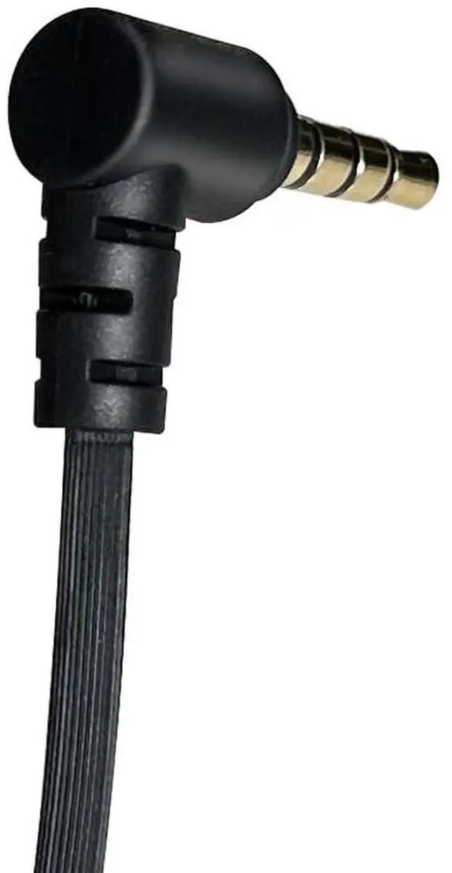 Alt view image 6 of 7 - Replacement Audio Aux Cable for  BlackShark V2 Pro Wireless Gaming headsets (Black)