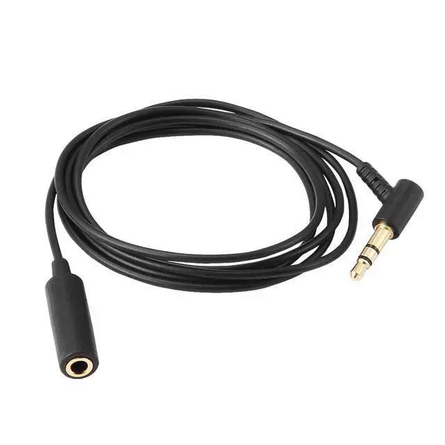 Alt view image 2 of 7 - Headphones Extension Cable Cord Line 3.5mm Audio Splitter Wire 3.5mm Male to Female Replacement Stereo Audio Cable Aux Extension Cords Compatible with  QuietComfort QC45 QC35II QC35 QC25 QC15- 4FT
