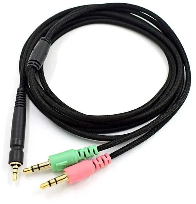 Alt view image 7 of 7 - Replacement UNP PC GSP600 Headphones Audio Cable Extension Cord Compatible with Sennheiser G4ME ONE Game Zero PC 373D GSP 350 GSP 500 GSP 600 Gaming Headsets (2m/6.6ft)