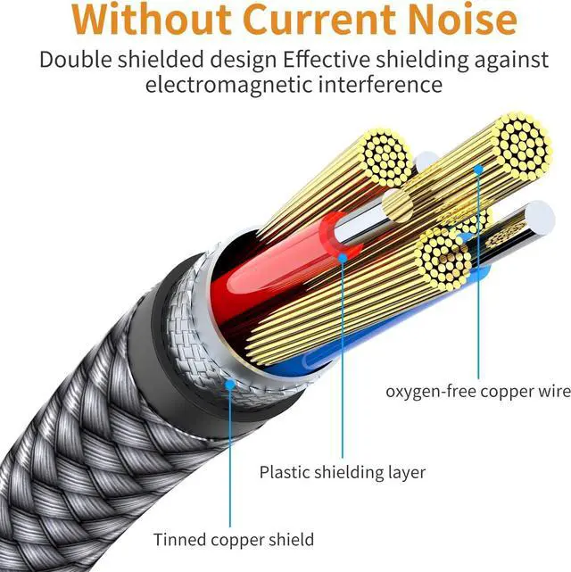 Alt view image 5 of 6 - 3.5mm to 2.5mm Aux Audio Cable (6.6FT) 90 Degree Right Cord Compatible with  700 QuietComfort QC45 QC35II QC35 QC25 Noise Cancelling Headphones JBL E45BT E55BT E65BTNC Bluetooth Earphone(Grey)