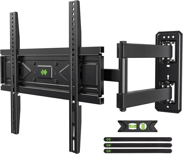 Main image of Corner TV Wall Mount for 26-60 Inch TVs up to 80 lbs Single Articulating Arm Full Motion TV Wall Mount Bracket with Swivel and Tilt Max VESA 400x400mm