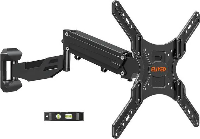 Main image of Height Adjustable TV Wall Mount for Most 23-55 Inch tvs Spring Arm Full Motion Swivel Tilt Articulating TV Mount Bracket Max VESA 400x400mm Support 11-66 lbs YD1010