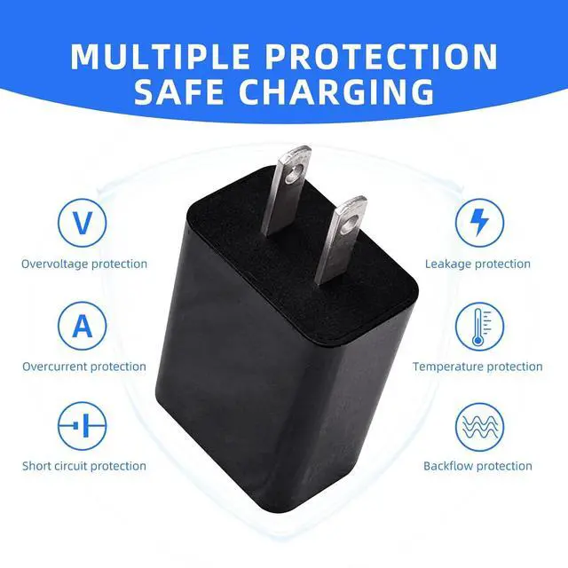 Alt view image 2 of 5 - USB C Charger for Kids Tablets Kindle Paperwhite & Fire 7 HD 8 10 Plus Tablets