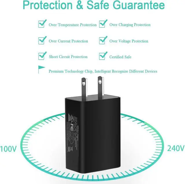 Alt view image 3 of 5 - Charger for  Tablet TB3-850M TB-X103F TB-X504F TB-X304F TB-X304L TB-X304X TB-8504F TB-8504X TB-7104F TB-7104I TB-X104F TB-X605FC TB-X605LC TB-8505XS Tablet Wall Charger Cable Cord - UL Listed