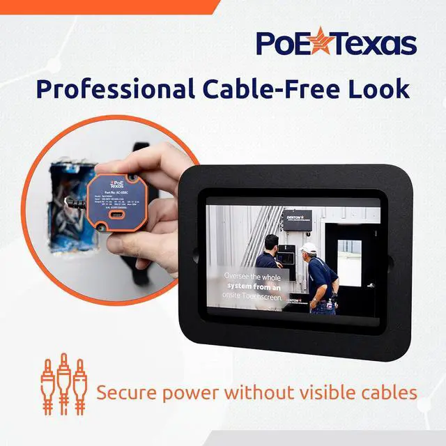 Alt view image 5 of 6 - in-Wall AC to USB-C Power Adapter - Max Output 30W Charger for USB-C Devices with Power Profiles from 5-20V - Compact Design Flush Wall Mounting Tablets