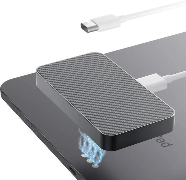 Main image of Magnetic Wireless Charger for iPad Pro 11 inch M4 18W Fast Charging Smart Connector Charger Aluminum Alloy Wireless Charging Pad with 3.3ft USB-C Cord Cable (Adapter Not Included) (11inch-M4)