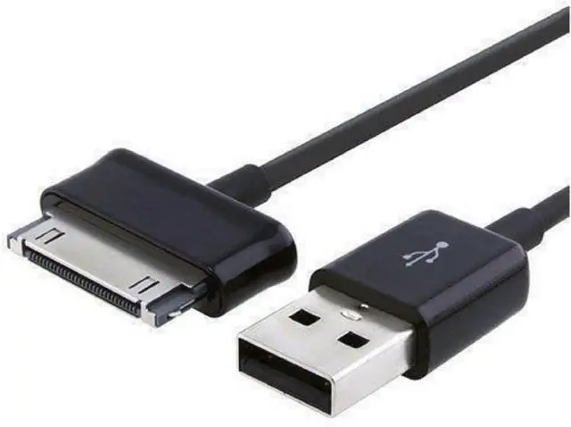 Alt view image 2 of 3 - 30-Pin USB Charger for  Galaxy Tab 2 7.0/7.7/8.9/10.1 & Note 10.1 Tablet (N8000/N8013) - Black