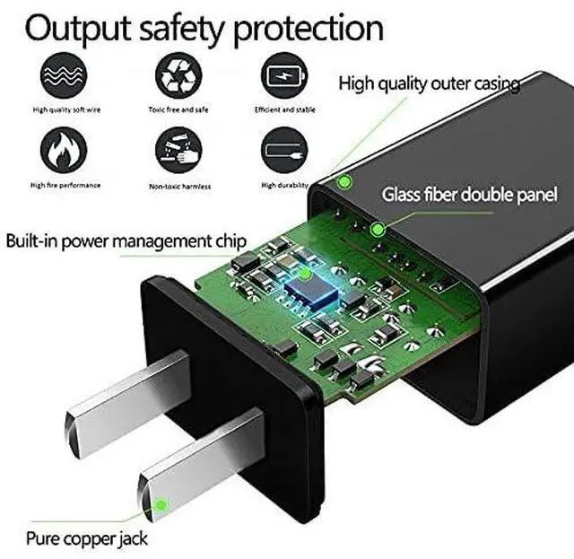 Alt view image 3 of 5 - 2-Pack Fast USB Type C Charger for Android Kindle Kids Tablet Paperwhite 9th 10th 11th 12th 2023 2020 2020 Paperwhite Signature Edition Cwowdefu 7/10inch Tablet VANKYO S10 S20 S30 P31 Charging Cable