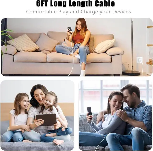 Alt view image 2 of 6 - Galaxy Tab A9 S10 Charger USB C Fast Charger for  Galaxy Tab S10 S9 S8 S7 S6 S5e S4 Tab A7 10.4 A9+ 12.4 A8 10.5 Tab A 10.1 Tab A 8.4 8.0 Tablet Charger 20W PD Power Adapter 6.6FT