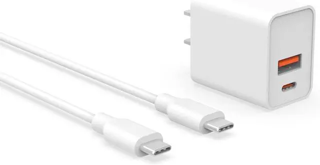 Main image of 20W PD USB-C Fast Charger Fit for iPad 10.9 inch Gen 10th Generation 2022 A2777 A2757 New Tablet with Type C AC Power Supply Adapter Cord Charging Cable