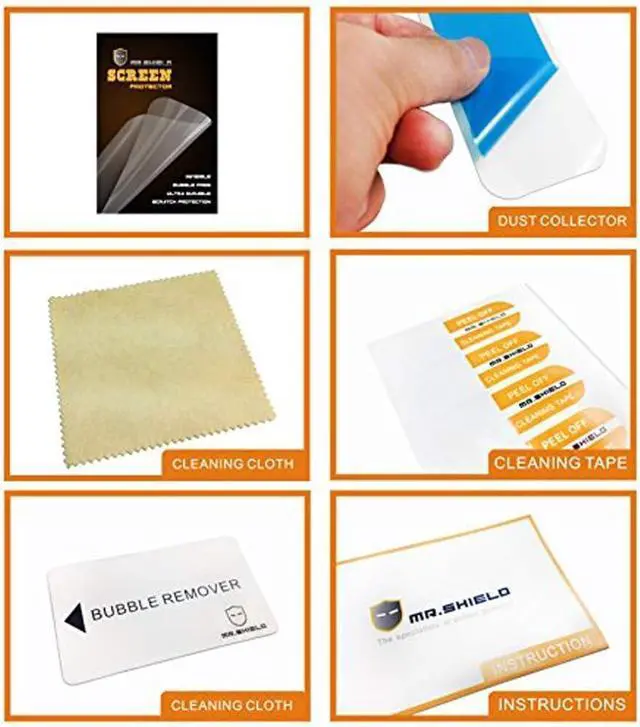Alt view image 2 of 2 - Designed For  Tab 2 A10-70 10.1 Inch Premium Clear Screen Protector [3-Pack] with Lifetime Replacement