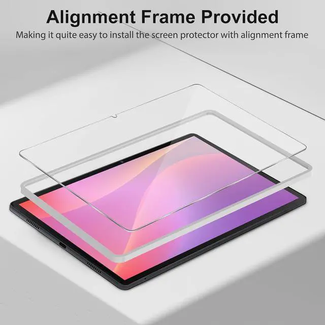 Alt view image 4 of 7 - 2 Pack Screen Protector for  Galaxy Tab S10 Lite/S10 FE/S9 FE 5G 10.9 inch & Galaxy Tab S9 11 inch with Easy Installation Frame 9H Tempered Glass Case Friendly/S Pen Compatible