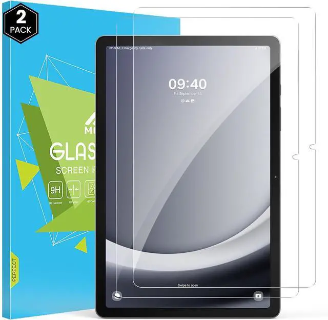 Main image of 2 Pack Screen Protector for  Galaxy Tab A9 Plus/A9+ 11 Inch 2023 Tempered Glass High Definition for Galaxy Tab A9 Plus Screen Protector Case Friendly 9H Hardness Glass Slim Film Clear