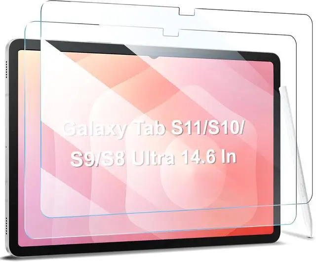 Main image of 2 Pack Screen Protector for  Galaxy Tab S11 Ultra/Tab S10 Ultra/Tab S9 Ultra/Tab S8 Ultra 14.6 Inch 2025/2024/2023 High Definition Tempered Glass
