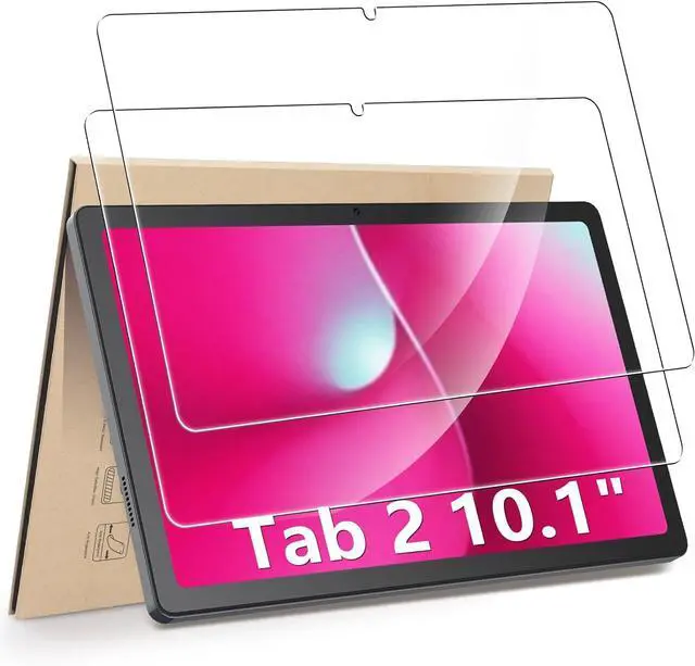 Main image of 2-Pack Screen Protector Compatible with T-Mobile REVVL Tab 2 10.1 2025 (NOT Compatible with T-Mobile Revvl Tab 5g Tablet 10.36 2023) [HD Clarity] [9 Hardness] [Anti-Scratch] Tempered Glass