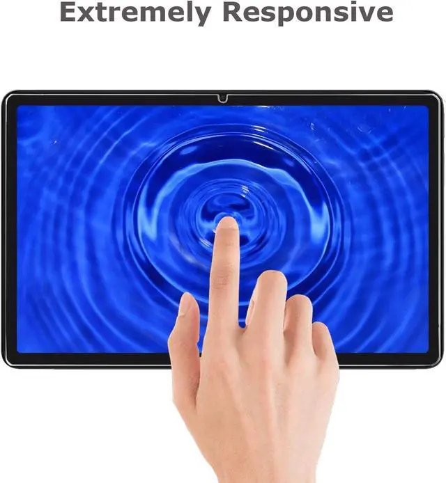 Alt view image 3 of 4 - 2-Pack Screen Protector For T-Mobile REVVL Tab 2 5G 10.1 Inch Tablet 2025 Release - Tempered Glass Film High Definition 9H Hardness