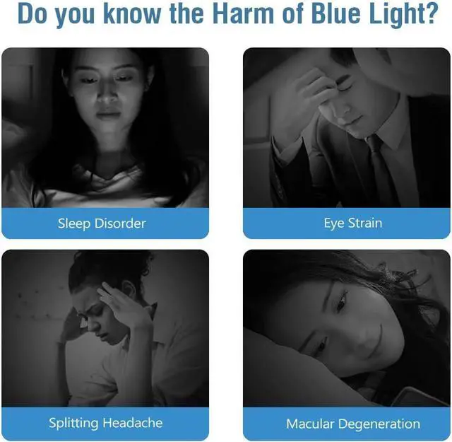 Alt view image 3 of 7 - 2 Pack Blue Light Screen Protector for All-New Fire 7/Fire 7 Kids Tablet 7 inch (2022 Release 12th Generation) Anti-Glare and Eye Protection PET Screen Protector Light Blue