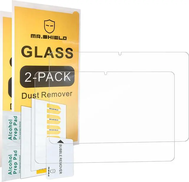 Alt view image 2 of 6 - [2-PACK] Screen Protector For OUKITEL RT6 Tablet [Tempered Glass] [Japan Glass with 9H Hardness] Screen Protector