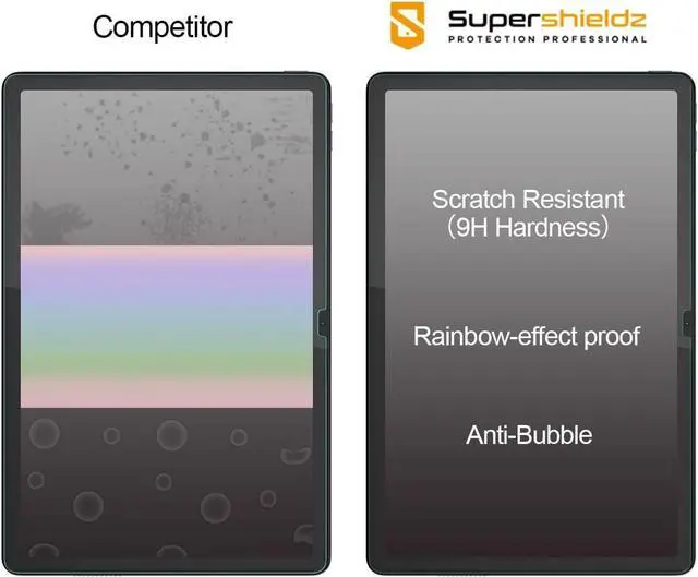 Alt view image 4 of 5 - (2 Pack) Designed for  Tab M11 / Tab K11 LTE (11 inch) Screen Protector [Tempered Glass] Anti Scratch Bubble Free