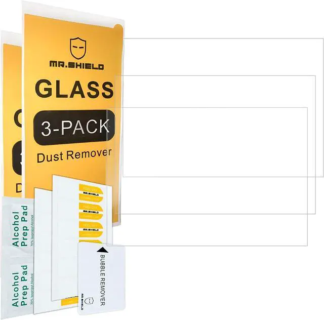 Alt view image 2 of 6 - [3-PACK] Screen Protector For FEELWORLD S55 5.5 inch [Tempered Glass] [Japan Glass with 9H Hardness] Screen Protector