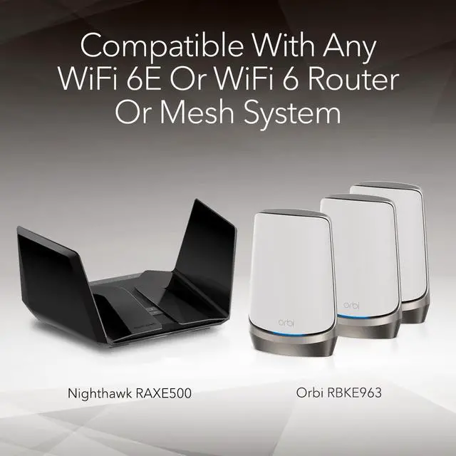Alt view image 5 of 6 - Nighthawk WiFi 6E USB 3.0 Adapter (A8000) - AXE3000 Tri-Band Wireless Gigabit Speed (Up to 3Gbps) - New 6GHz Band  Works with Any WiFi 6 or 6E Router Or Mesh System - for Windows PC