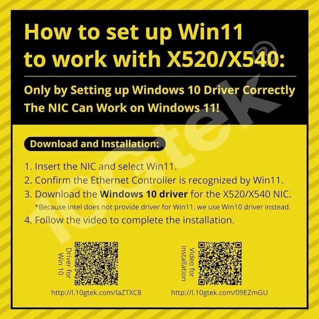 Alt view image 2 of 6 - 10Gb Dual RJ45 Port Network Card with X540 Controller PCIe Ethernet LAN Adapter for Windows/Linux/ESX Servers Compare to Intel X540-T2