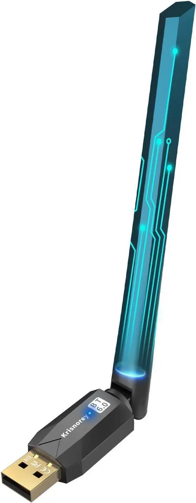 Main image of Long Range Bluetooth 6.0 Adapter for PC Built-in PA for 5dBi High-Gain Wireless USB Dongle for Windows 11/10/8.1 Laptop Desktop Plug & Pair w/Bluetooth Headphones Speaker Keyboard Mouse