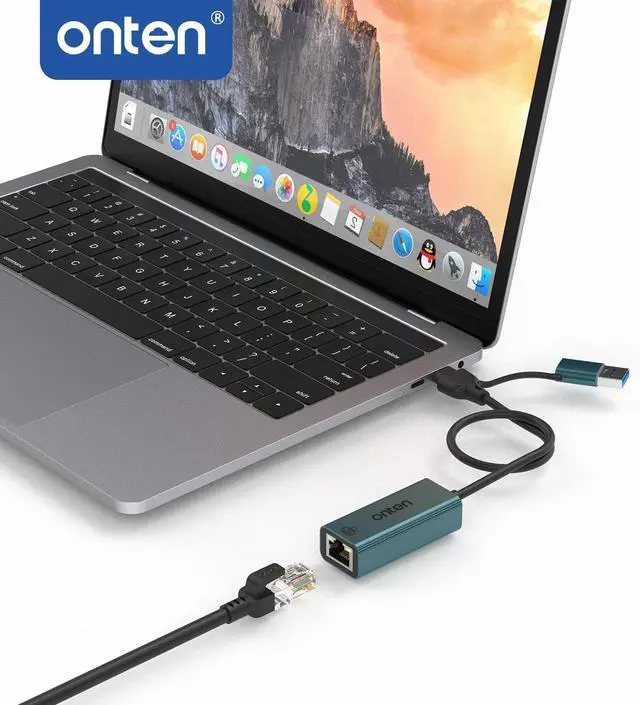 Alt view image 5 of 6 - USB-A and USB-C to Ethernet Adapter Driver Free RJ45 to USB C or USB A Gigabit Ethernet LAN Network Adapter for Windows Mac OS iOS and More