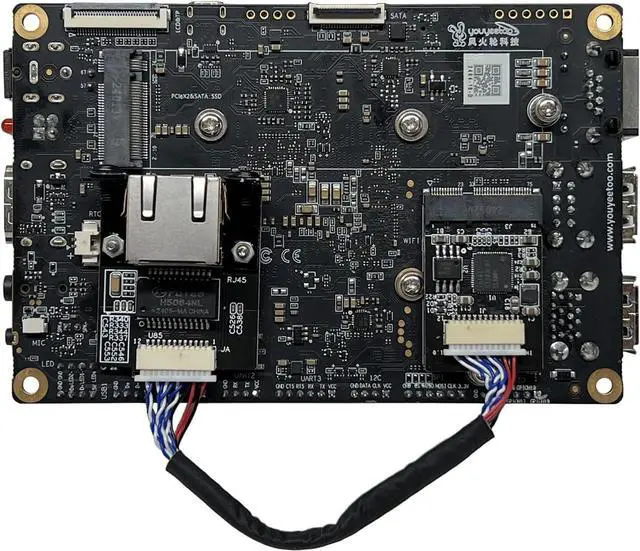 Alt view image 4 of 7 - M.2 A E Key to 2.5 Gigabit Ethernet Module i225v i226v 2.5G Ethernet Server NIC 10/100/1000/25000 Mbps RJ45 LAN Multi-Gigabit M.2 Network Card Support 2230 (15CM i226 M.2 A+E Key)