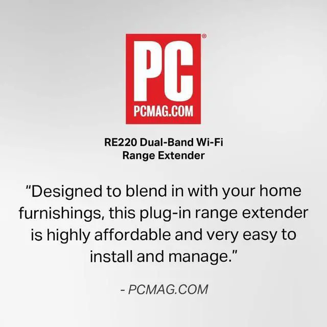 Alt view image 2 of 6 - WiFi Extender with Ethernet Port Dual Band 5GHz/2.4GHz Up to 44% More Bandwidth Than Single Band Covers Up to 1200 Sq.ft and 30 Devices Signal Booster Amplifier Supports OneMesh(RE220)