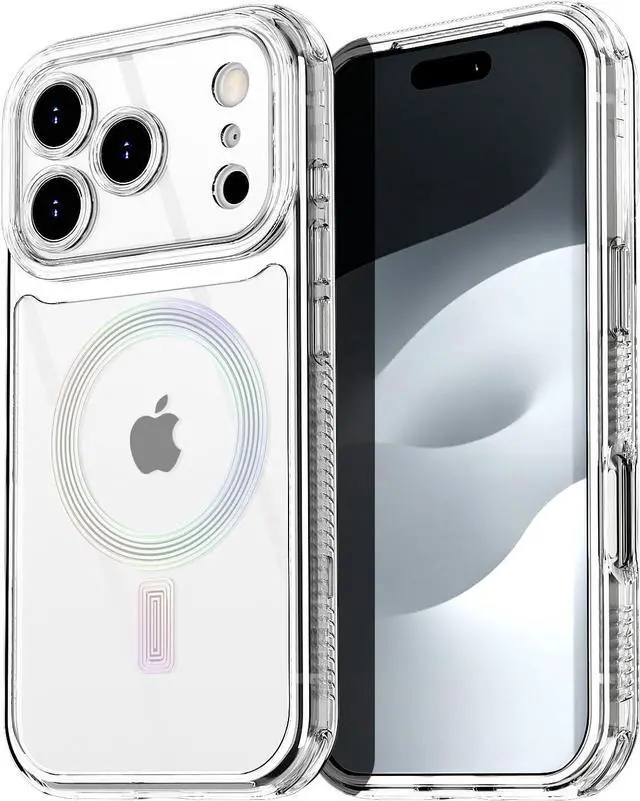 Main image of for iPhone 17 Pro Max Case Clear Built for MagSafe 3 in 1 Heavy Duty Drop Protection Rugged Shockproof/Drop/Dust Proof 3-Layer Protective Durable Magnetic Cover for iPhone 17 Pro Max 6.9_1