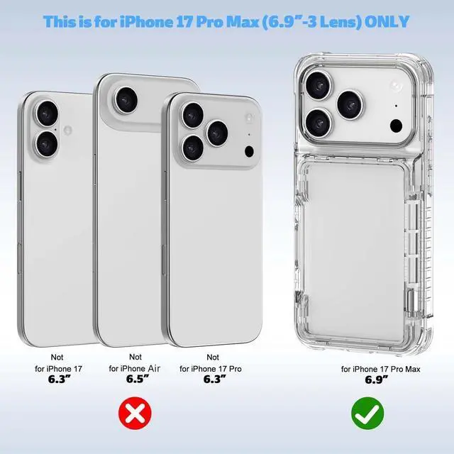 Alt view image 2 of 7 - for iPhone 17 Pro Max 6.9 Case Wallet with Kickstand 4 Cards Holder Clear Case for Women Men Yellowing Resistant Transparent TPU Back Cover Flip Wallet ID Slot Cover with Stand for 17 ProMax