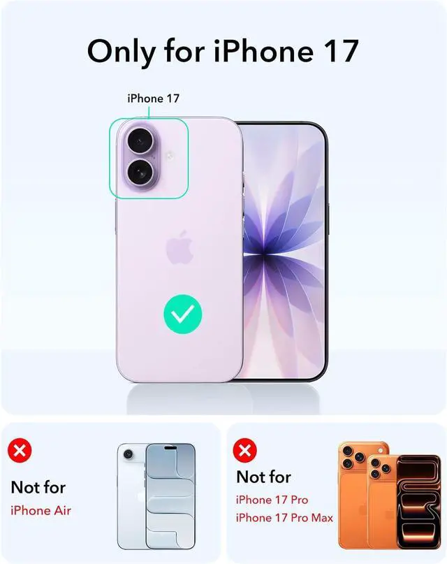 Alt view image 2 of 7 - for iPhone 17 Case with Stash Stand 7X Military-Grade Drop Protection with Camera Control Shock-Absorbing Phone Rugged Cover Compatible with MagSafe Accessories Cyber Series Blue