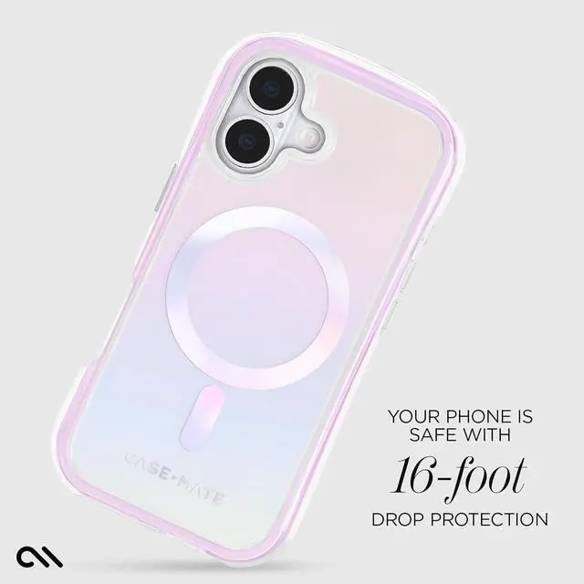 Alt view image 3 of 7 - Jelly Pop Soap Bubble iPhone 17 Case [Compatible with MagSafe] - Stylish Phone Case for Women with 16ft Drop Protection - Premium Magnetic Cover for iPhone 17 - Iridescent