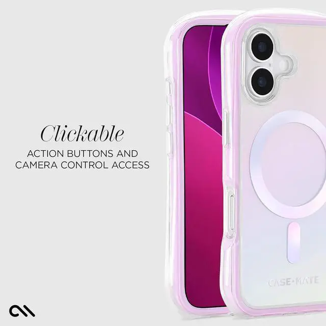 Alt view image 5 of 7 - Jelly Pop Soap Bubble iPhone 17 Case [Compatible with MagSafe] - Stylish Phone Case for Women with 16ft Drop Protection - Premium Magnetic Cover for iPhone 17 - Iridescent