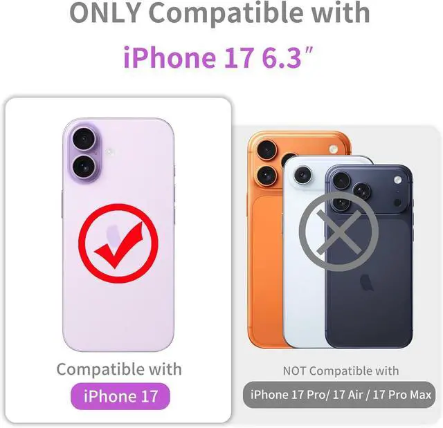 Alt view image 2 of 7 - Compatible with iPhone 17 Case Clear Glitter Sparkle Soft TPU Transparent Shockproof Women Girls Slim Bling Sparkly Bumper Cover Phone Cases for iPhone 17